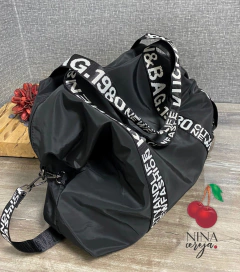 Bolsa Nylon Grande Escrita - NinaCereja