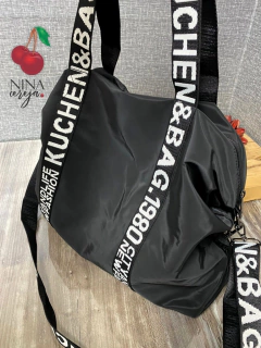 Bolsa Nylon Grande Escrita