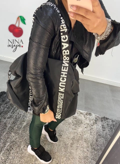 Imagem do Bolsa Nylon Grande Escrita