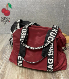 Bolsa Nylon Grande Escrita