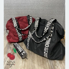 Bolsa Nylon Grande Escrita