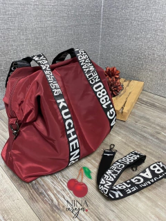 Bolsa Nylon Grande Escrita na internet