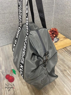 Bolsa Nylon Grande Escrita