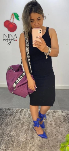 Bolsa Nylon Grande Escrita