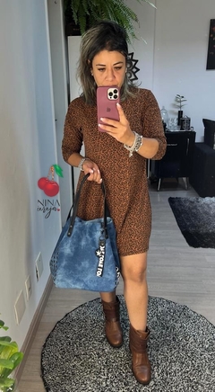 Bolsa Jeans Love Saco - NinaCereja