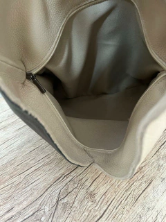 Bolsa Sacola V em Couro - NinaCereja