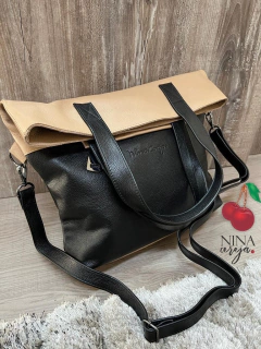 Bolsa Dois Estilos em Couro - NinaCereja