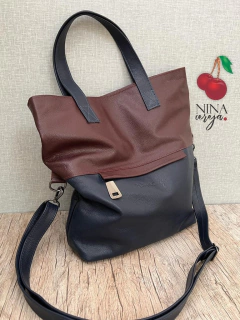 Bolsa Dois Estilos em Couro - NinaCereja