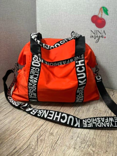 Bolsa Nylon Grande Escrita na internet