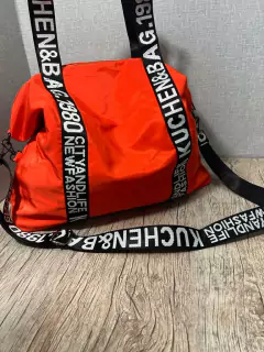 Bolsa Nylon Grande Escrita - NinaCereja