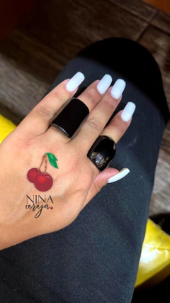 Anel Resina Redondo N8 - NinaCereja