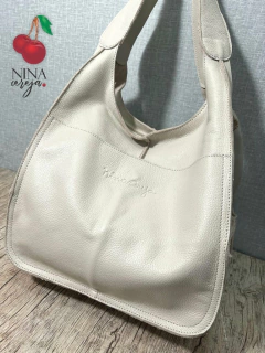 Bolsa Saco Style em Couro - NinaCereja
