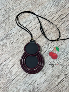 Colar Circulo DUPLO Emborrachado - comprar online