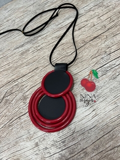 Colar Circulo DUPLO Emborrachado - comprar online