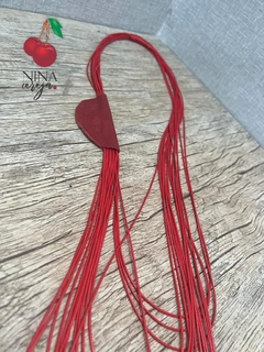 Colar Longo Couro - comprar online