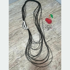 Colar Longo Couro