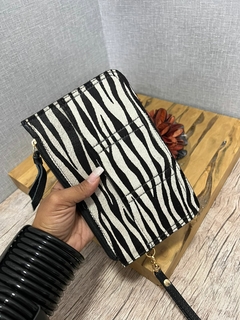 Carteira Nina Couro Legítimo Animal Print - loja online