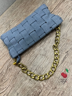 Bolsa Clutch Transversal Jeans