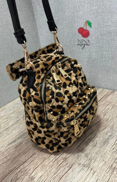 Bolsa e Mochila Mini Onça - comprar online