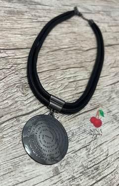 Colar Oração Pai Nosso Fio Duplo - NinaCereja