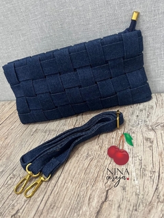 Bolsa Clutch Transversal Jeans - loja online