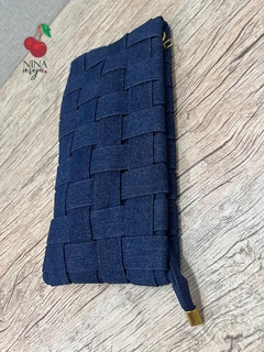 Bolsa Clutch Transversal Jeans - NinaCereja