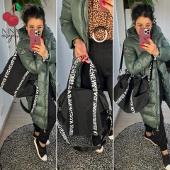 Bolsa Nylon Grande Escrita - NinaCereja
