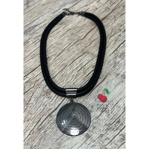 Colar Oração Pai Nosso Fio Duplo