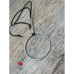 Colar Circulo Metalizado
