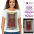 CAMISETA FEMININA CARTA DE TAROT A JUSTIÇA - comprar online