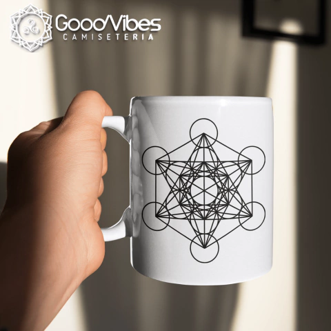 CANECA CUBO DE METATRON
