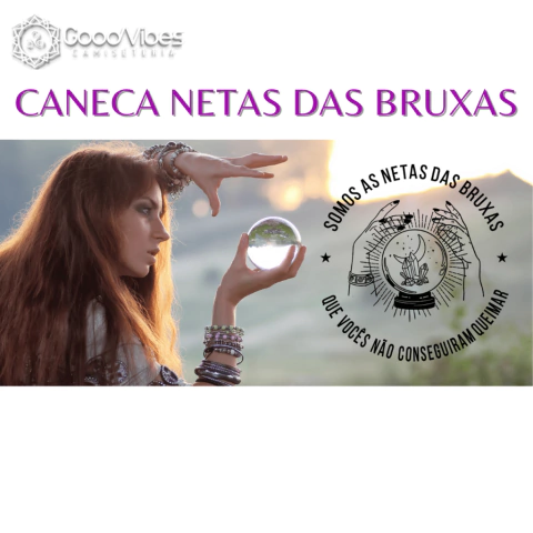 CANECA NETA DE BRUXA - comprar online