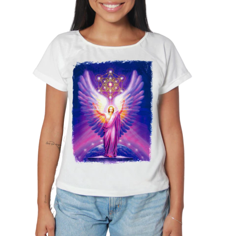 CAMISETA FEMININA ARCANJO METRATON