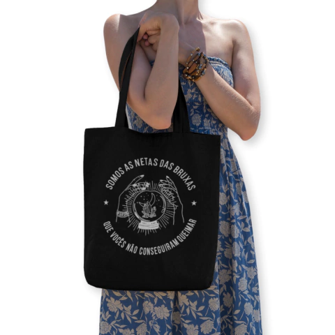 ECOBAG BLACK SOMOS AS NETAS DAS BRUXAS - comprar online