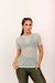 Blusa básica tule verde água