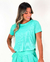 Blusa duo verde menta