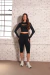 Legging Capri Preto