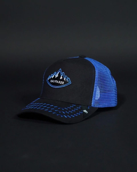 Gorra Mountain - Negro y Azul