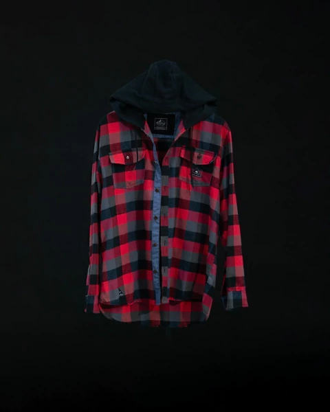 Lumberjack - Rojo, Gris y Negro