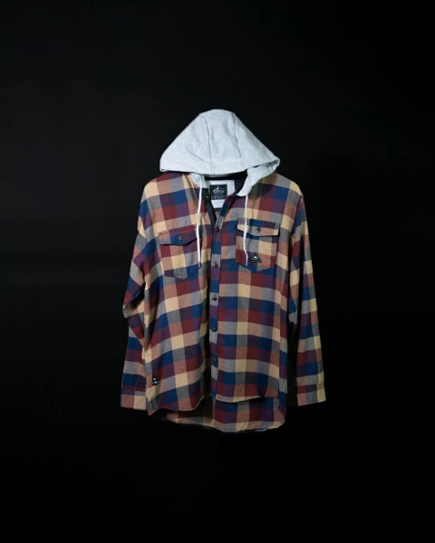 Lumberjack - Beige, ladrillo y azul