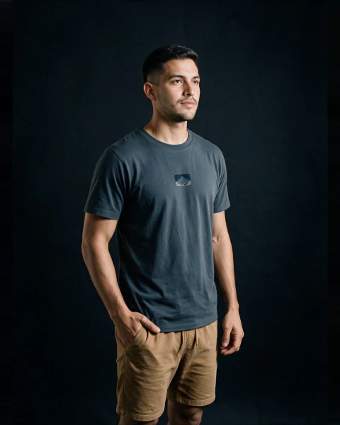 Remera Square Gris