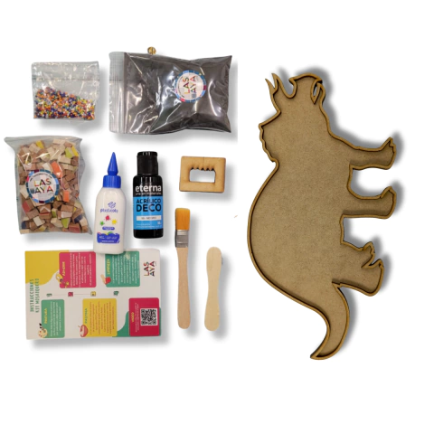 Kit Mosaiquero Triceratops - comprar online