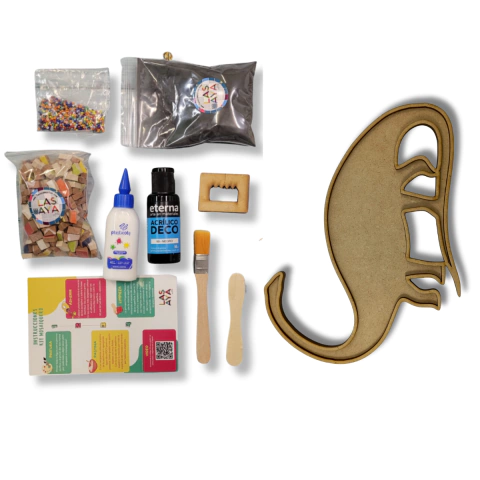 Kit Mosaiquero Brontosaurio - comprar online
