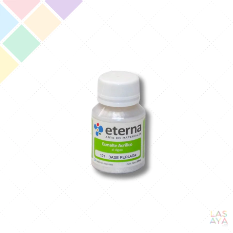 Esmalte Acrilico Eterna x 37cc Base Perlada