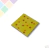Azulejo Decorado 15x15cm Goteado fondo amarillo y cálidos