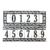 Azulejo Dirección Grises Nro 9 - comprar online
