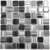 Malla Selecto Mix Grises 3,3x3,3cm