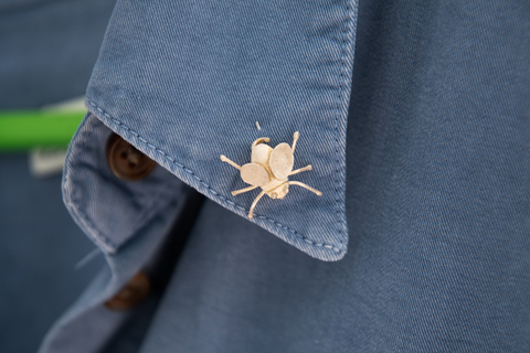 Prendedor mosca brillo - comprar online