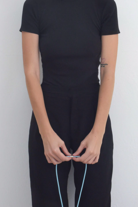 Collar Nivel verde largo - tienda online