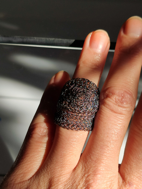 Anillo Nudillero Oxidado - comprar online